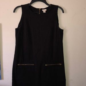 J. Crew mini black dress